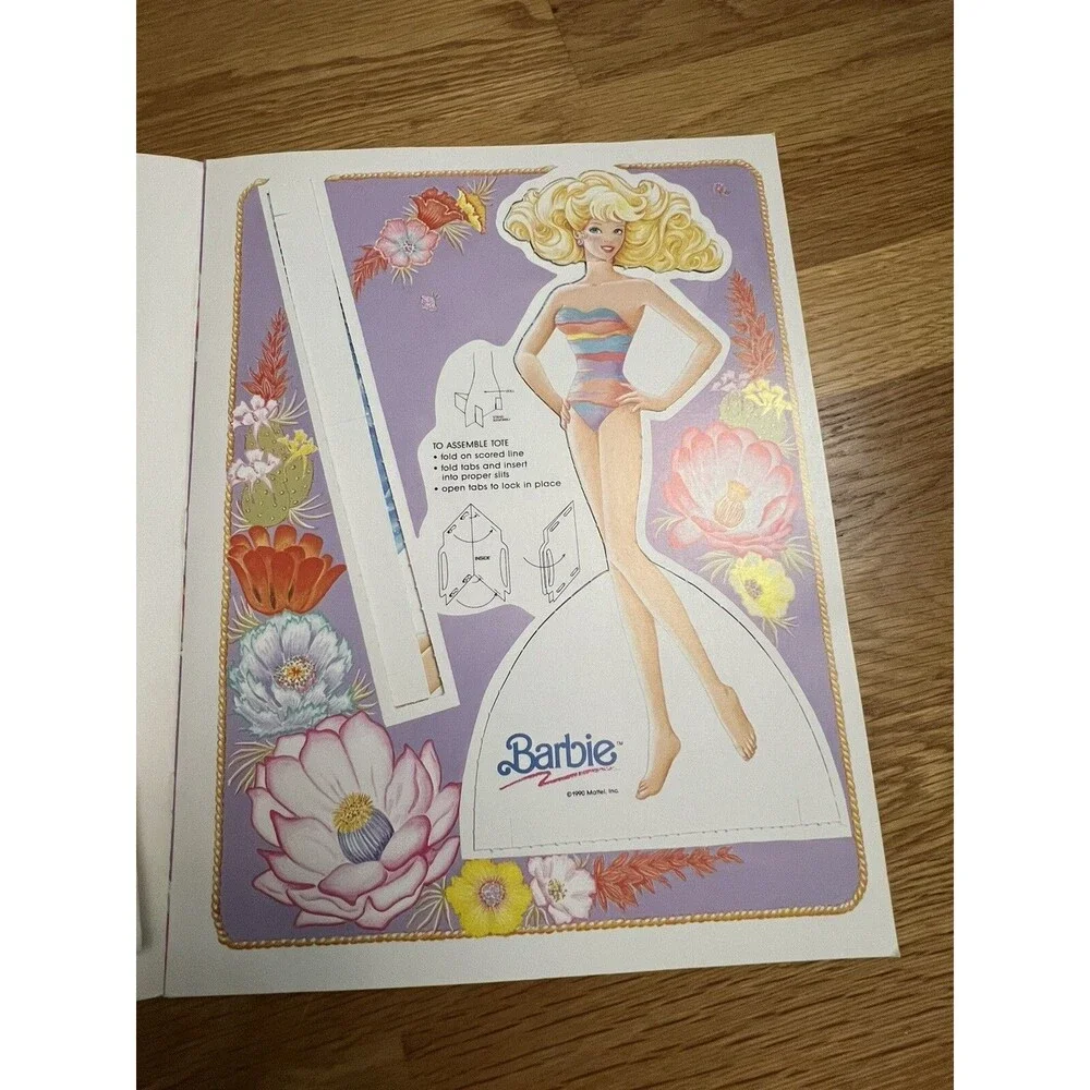 Vintage Barbie Paper Doll Lot of 5 Golden Book Lot - Picture 14 of 14